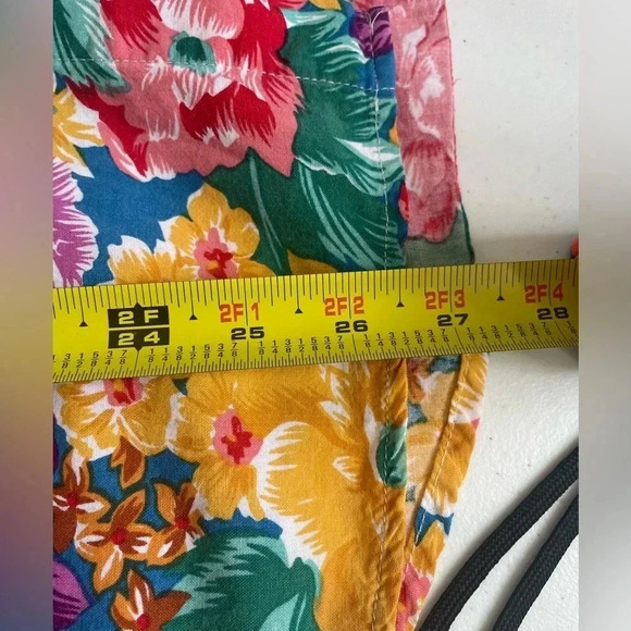 Gitano Vintage 90’s Button Up Floral Top Shirt Medium Plus size Unisex 40/20 001 - Picture 5 of 8